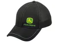 John Deere Cap mit Stoff-Mesh Schwarz