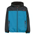 CMP Kinder Regenjacke Pack Pocket mit Kapuze blau 128