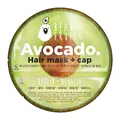 Bear Fruits Avocado Reparatur + Nährpflege Haarmaske mit wiederverwendbarer Haube, 20ml