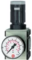 Druckregler abschließbar mit Manometer Futura BG 1,  G 1/4,  0,1-2 bar,  max. 16