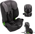 FableKids® Kinderautositz mit Isofix NALA | Autokindersitz ab 15 M. | Autositz für Kinder 76-150cm i-Size | 3-Punkt-Gurt | ECE R129/03 | Grau