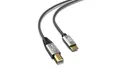 JAMEGA USB C auf USB B Druckerkabel Scannerkabel Datenkabel HP Canon Dell USB-Kabel, (150 cm)