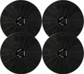 vhbw 4x Aktivkohlefilter kompatibel mit Klarstein Limelight 10034975, 10034976, 10034977, 10034978, 10041132, 10041133 Dunstabzugshaube - 16 cm