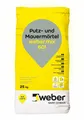 (0,83 €/kg) 25 kg Putz- und Mauermörtel weber.mix 601 naturgrau