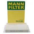 MANN-FILTER INNENRAUMFILTER POLLEN FILTER CU 25 002 Partikelfilter FUER MERCEDES