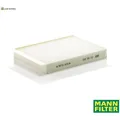 FILTER INNENRAUMLUFT CU 25 002 FÜR MERCEDES-BENZ C-CLASS/T-Model/Convertible