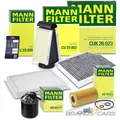 MANN INSPEKTIONSPAKET FÜR MERCEDES C-KLASSE W205 C205 GLC X253 C253 CDI-MOTOR