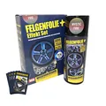 mibenco 71000006 FELGENFOLIE+ Effekt Set, 2 x 400 ml, Mystic Fire - Flüssiggummi Spray / Sprühfolie - Neue Chamäleon-Flip-Flop-Farbe und Schutz zum Felgen lackieren