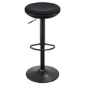 IWMH Stehhocker Höhenverstellbar, Stehhilfe Ergonomischer Bürohocker, 360° Drehbarer Stehhilfe ohne Rückenlehne, hocker für Büro, Schlafzimmer, Küche, Wohnzimmer (Schwarz)