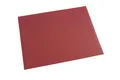 Läufer 40534 Durella Schreibtischunterlage, 40x53 cm, rot, rutschfeste Schreibunterlage für hohen Schreibkomfort, abwischbar