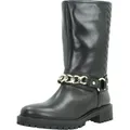 GEOX Lange Damenstiefel, D HOARD, 39 - Schwarz - 39