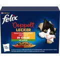So gut wie es aussieht Doppelt Lecker Katzenfutter nass in Gelee, SortenMix, ...
