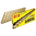 KETTE ANTRIEB DID 520 VX3 X-RING 120M STRASSE SCHNELLSPANNCLIP GOLD