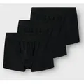 Name It Trunk NKMBOXER 3P (Packung, 3-St) eng, Jersey, Logoschriftzug, angesetztes Bündchen schwarz 158 (164)