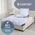 Daunendecke »COMFORT« – 60% Daunen, 40% Federn, Klasse 1, Downpass, hergestellt in Deutschland, Größe: 135x200