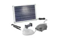 esotec Teichbelüfter 25/500 Solar Belüfterpumpen-Set 12-18VDC 500l/h Solarmodul 25Wp 101897, 500 l/h, (Komplettset)