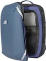 Reisetasche, 28L, wasserdicht, marineblau, geheime Taschen, ergonomische Schultergurte, Laptop-Tasche