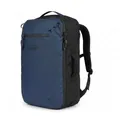 COR Surf Travel Backpack, Carry-On Backpack in zulässiger Handgepäckgröße, wasserfeste Reißverschlüsse, Geheimfächer, ergonomische Schultergurte, Laptop-backpack - The Island Hopper, 28L, Navy Blue