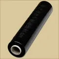 6 Stretchfolie Hand-Rollen schwarz 500 mm x ca. 236 m - 23 µ Wickelfolie