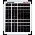 enjoy solar® Solarpanel klassisches monokristallines Solarmodul 5W 12V (silberner Rahmen), 0% MwSt.