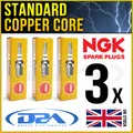 3x NGK BPR6HS-10 (2633) Standard Zuendkerze