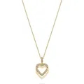 JETTE Swing Heart 88336071 Goldhalskette 925 Sterling Silber