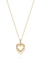 JETTE Swing Heart 88336071 Herz Halskette für Damen Vergoldet