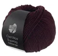 LANA GROSSA Cool Wool Superbig Melange 0203 burgund meliert Häkelwolle, 80 m