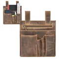 Greenburry Werkzeugtasche Vintage, Handwerkertasche, Gürteltasche 23x23cm, Antikleder (ungefüllt)