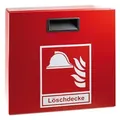 "\"\"\"MINIMAX Schutzbox für Löschdecke LD1, Stahlblech, rot, 31,5 x 31,5 x 15 cm\""
