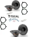 FOCAL RCX-165 Set 4 Lautsprecher Dacia-Nissan Renault Motorlager / Conn Vorne /