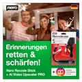 Nero - Retten Sie Ihre Erinnerungen | Video Grabber + Scart Adapter + AI Video Upscaler Pro Unlimited | Videoqualität verbessern | VHS digitalisieren | S-VHS | Hi8 | Super 8 | Windows 11 / 10