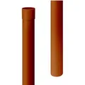 Inefa Regenrinnen Fallrohr 100cm DN 85 PVC Braun Ableitung von Regenwasser