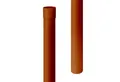 INEFA Regenfallrohr, DN85, PVC-U, Regenwasserrohr, Dachentwässerung, Dachrinnen-Zubehör