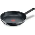 Tefal Day By Day On Pfanne 32cm, B56408, Rund, Allzweckpfanne, Schwarz, Titan, 175 °C, Aluminium - Schwarz