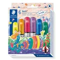 STAEDTLER Gelmalstifte Noris Glitter 6er Set