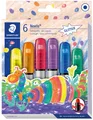 6 STAEDTLER Gelmalstift Noris 'Glitter', 6er Kartonetui