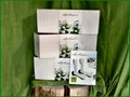 3x (a 56,70€) Pflanzgefäße Lechuza BALCONERA Cottage 50 weiss Set inkl. Halter