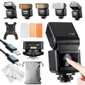 Godox iT32 TTL Kamera Blitz mit X5-F Auslöser Funktrigger für FUJIFILM, 2.4G HSS 1/8000s Blitzgerät,Kompatibel mit X100VI GFX100RF XS20 XS10 XT30 II XT5 XM5 GFX50S GFX50R X-T4 X-T3 X-E4 X-E5
