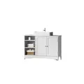 Waschbeckenunterschrank   ¦ weiß ¦ Maße (cm): B: 90 H: 60