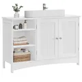 Waschbeckenunterschrank, Unterschrank, Badezimmerschrank, extra lang, 30 x 90...