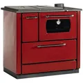 Hosseven Kaminofen 4040 Anatolia, 7,90 kW, Küchenofen, Kaminofen, Holzkamin, Schwedenofen, Balkanofen schwarz