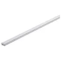LED Strip Profil Base Weißer Diffusor 1m Alu eloxiert Satin