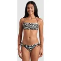 Bandeau-Bikini Damen arena Water Print Multiprints - Butterflies - XS