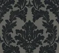 Architects Paper Castello, Barock Tapete, silber, schwarz 335805