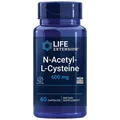Life Extension, N-Acetyl-L-Cysteine, 600mg, 60 Veg.Kapseln - Blitzversand