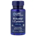 Life Extension, N-Acetyl-L-Cysteine, 600mg, 60 Veg. Kapseln