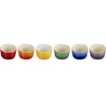 Le Creuset Set 6 Mini Ramequin 100ML rainbow (62785767)