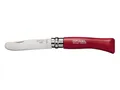 Opinel Taschenmesser Opinel Kindermesser, rostfrei, Buchenholz, rot