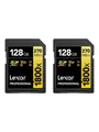 Lexar Professional GOLD Series - flash memory card - 128 GB - SDXC UHS-II